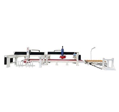 CNC bridge saw line HKNC-500L 桥切流水线 HKNC-500L